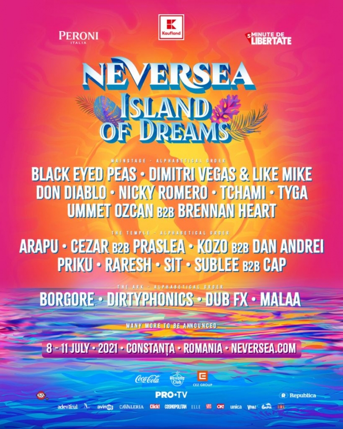 NEVERSEA a anunțat primul val de artiști pentru festivalul din vară